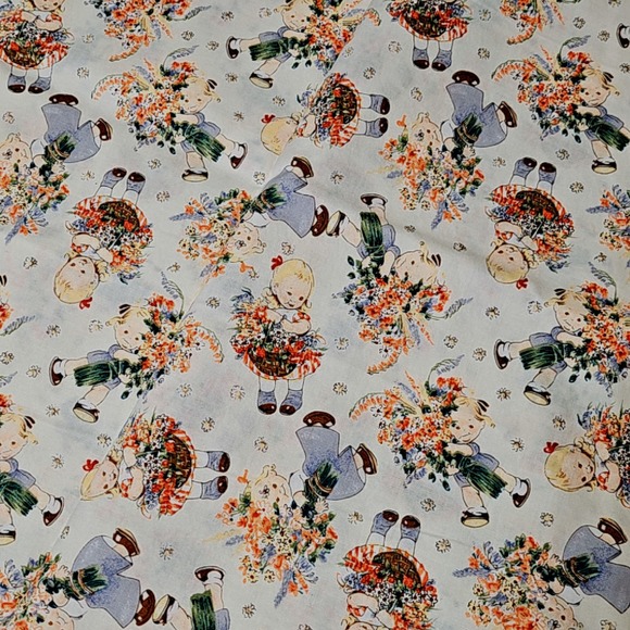 Mabel Lucie Attwell by Woodrow Studio Cotton Fabric 2675 - Picture 1 of 5